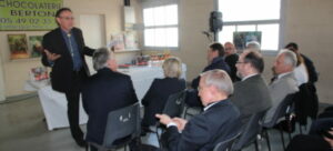 Conferenza presso la cioccolateria Berton