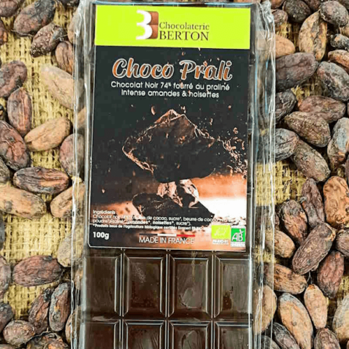 Schokoladentafeln „Choco Prali“ – Chocolaterie Berton
