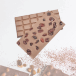 leche con arándanos rojos